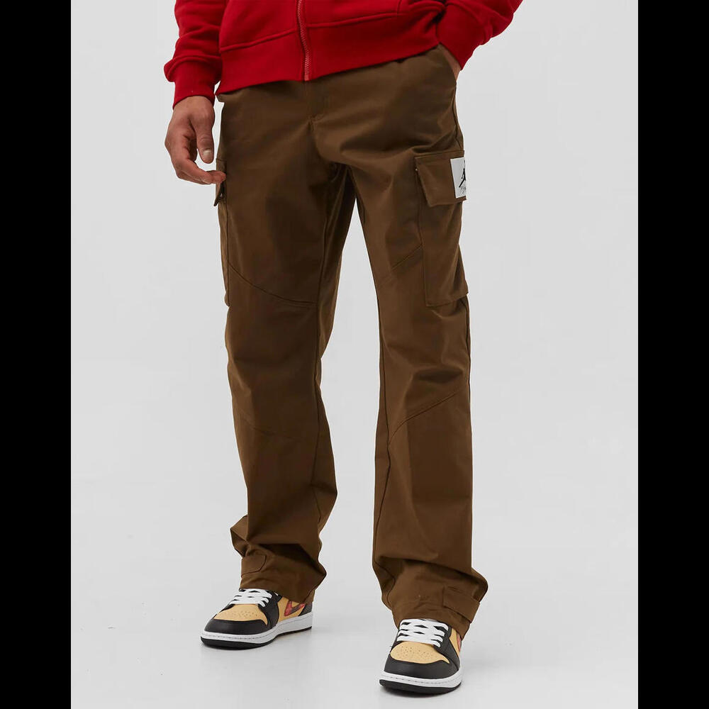 Jordan Essential Utility Cargo Pants Size L Mens Light Olive Brown DQ7342-385